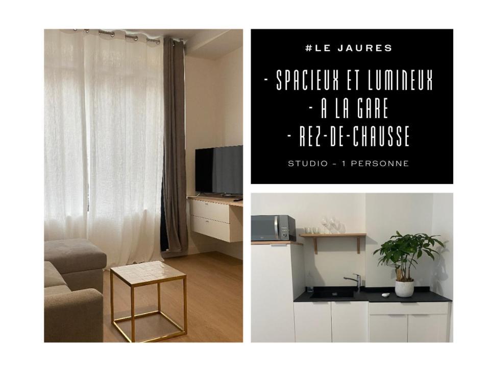 #Le Jaures - Studio A La Gare - Neuf Et Lumineux Brive-la-Gaillarde Exterior foto